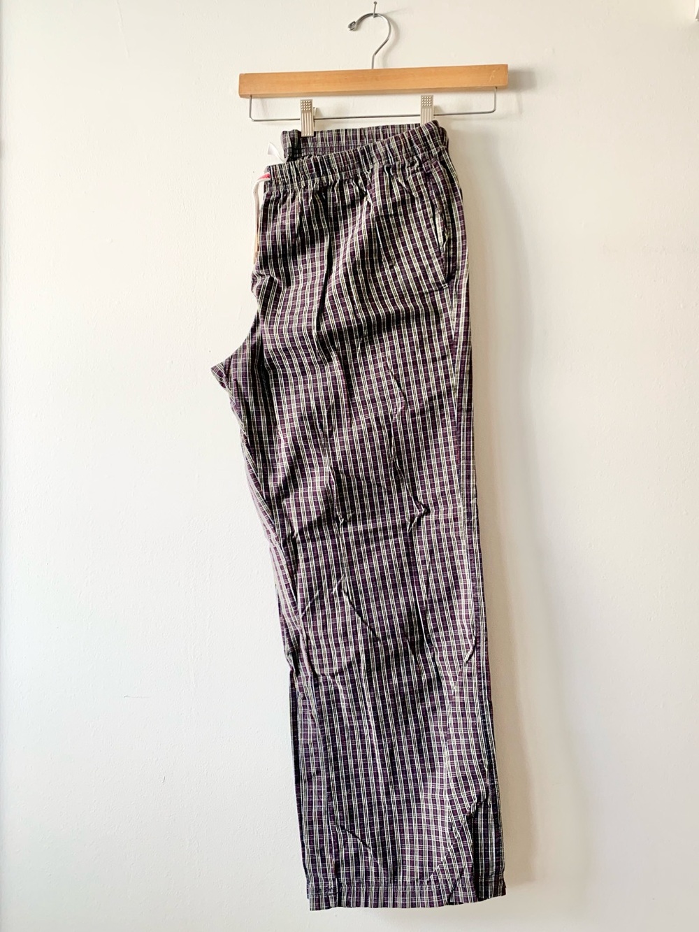 GAP Men's Plaid Cotton Pajama Lounge Pants
